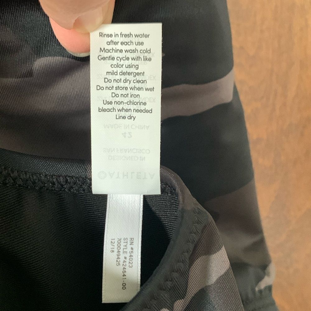 Athleta Camo One Piece Swimsuit - Picture 4 of 5